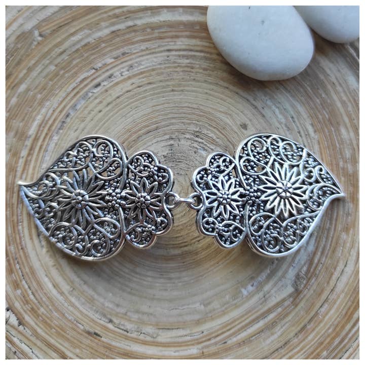 Cristina SJ creative shop - Wholesale Brooch - Portuguese filigree brooch, jacket closure, top design3