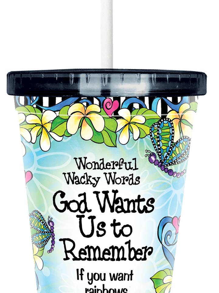 God wil dat we (WOORDEN) COOLE bekers onthouden voor wholesale door Suzy Toronto Wholesale