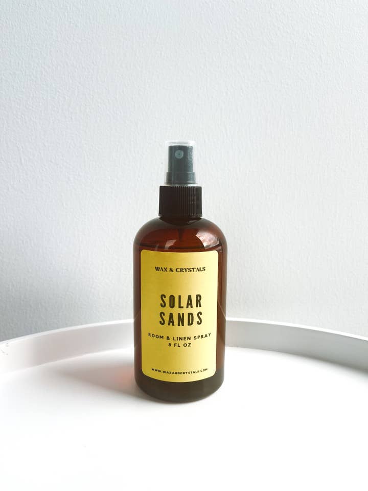 Solar Sands - Room & Linen Spray - 8 fl oz for wholesale by Wax and Crystals