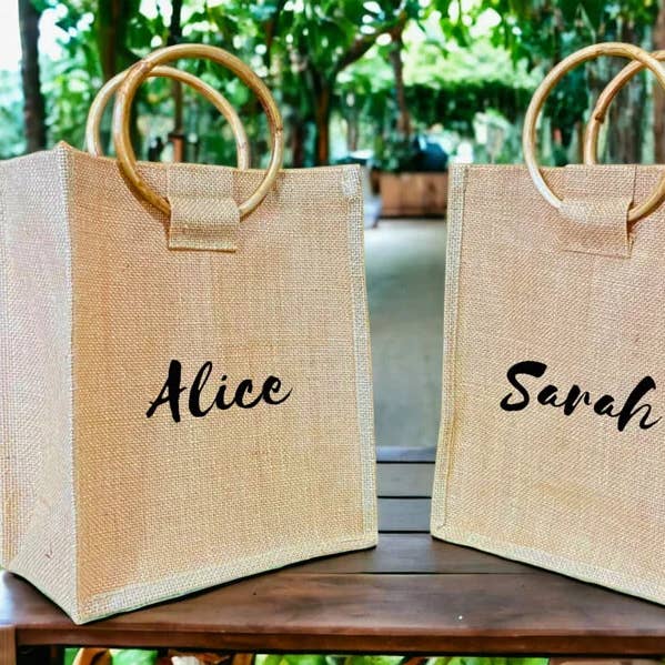 Bolsa de yute EcoHarbor de personalización gratuita para venta al por mayor de Avnit