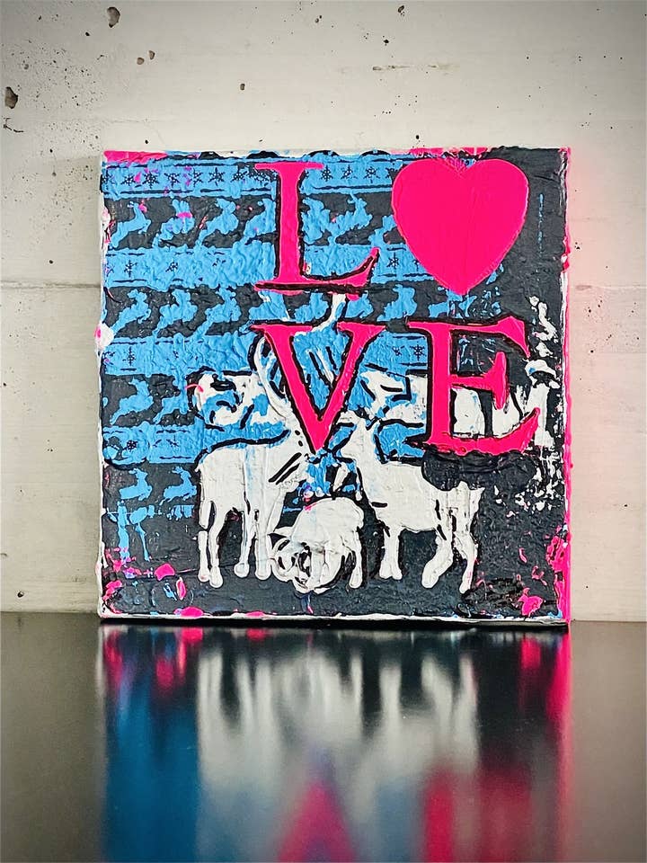 Love Deer per la vendita all'ingrosso da parte di Poptonicart