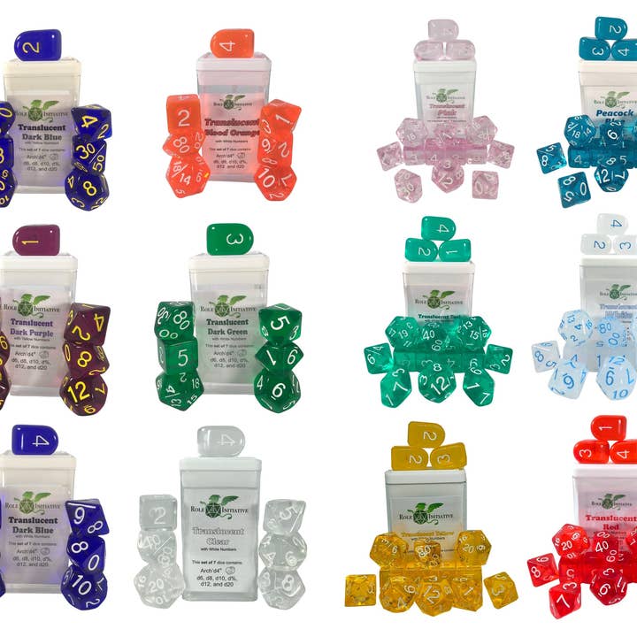 Role 4 Initiative - Wholesale Dice - Dice Set Bundles in assorted colors5