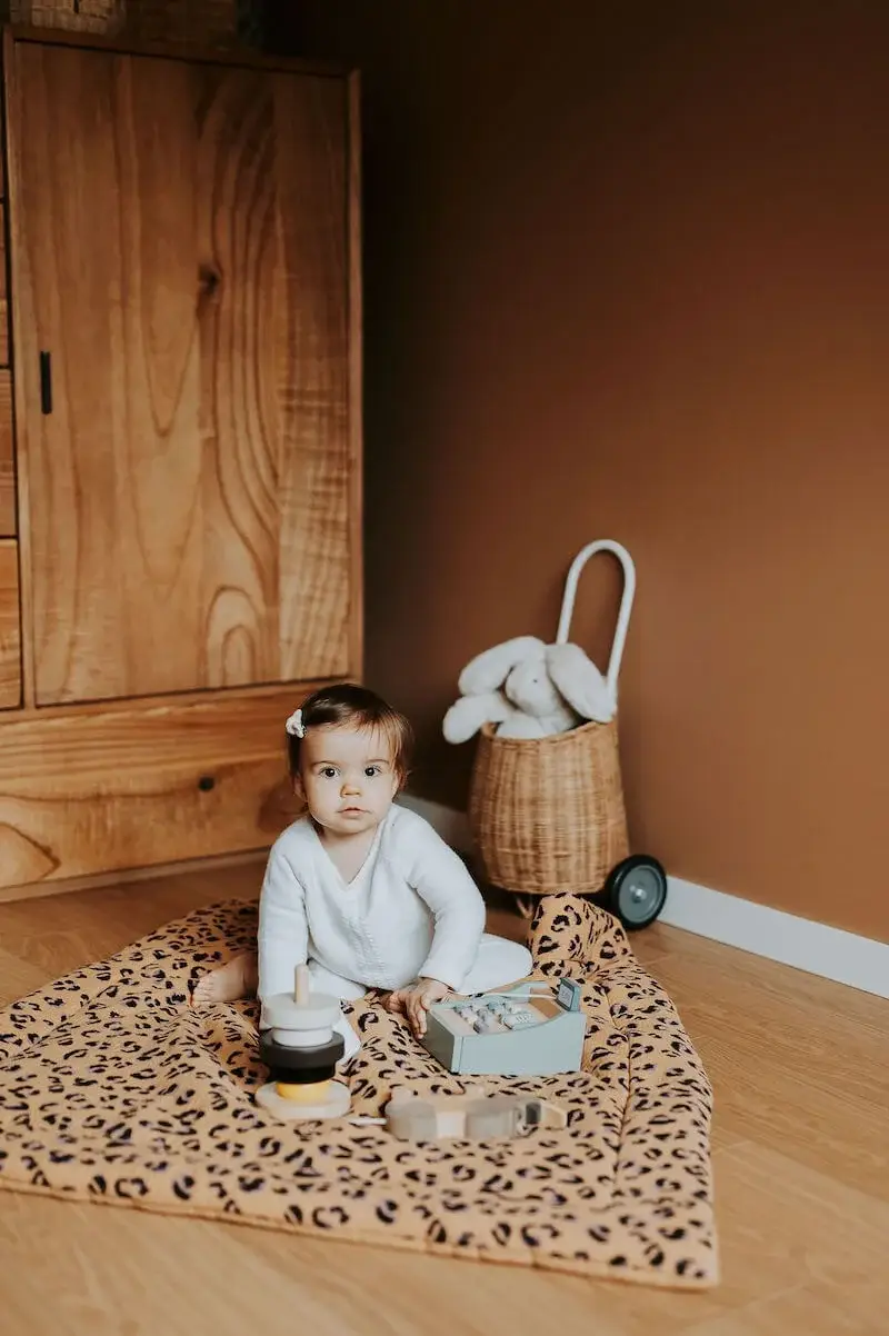 Manufacture des bébés français - Wholesale Speelmat - Kinderen en baby - Speelkleed met luipaardprint4