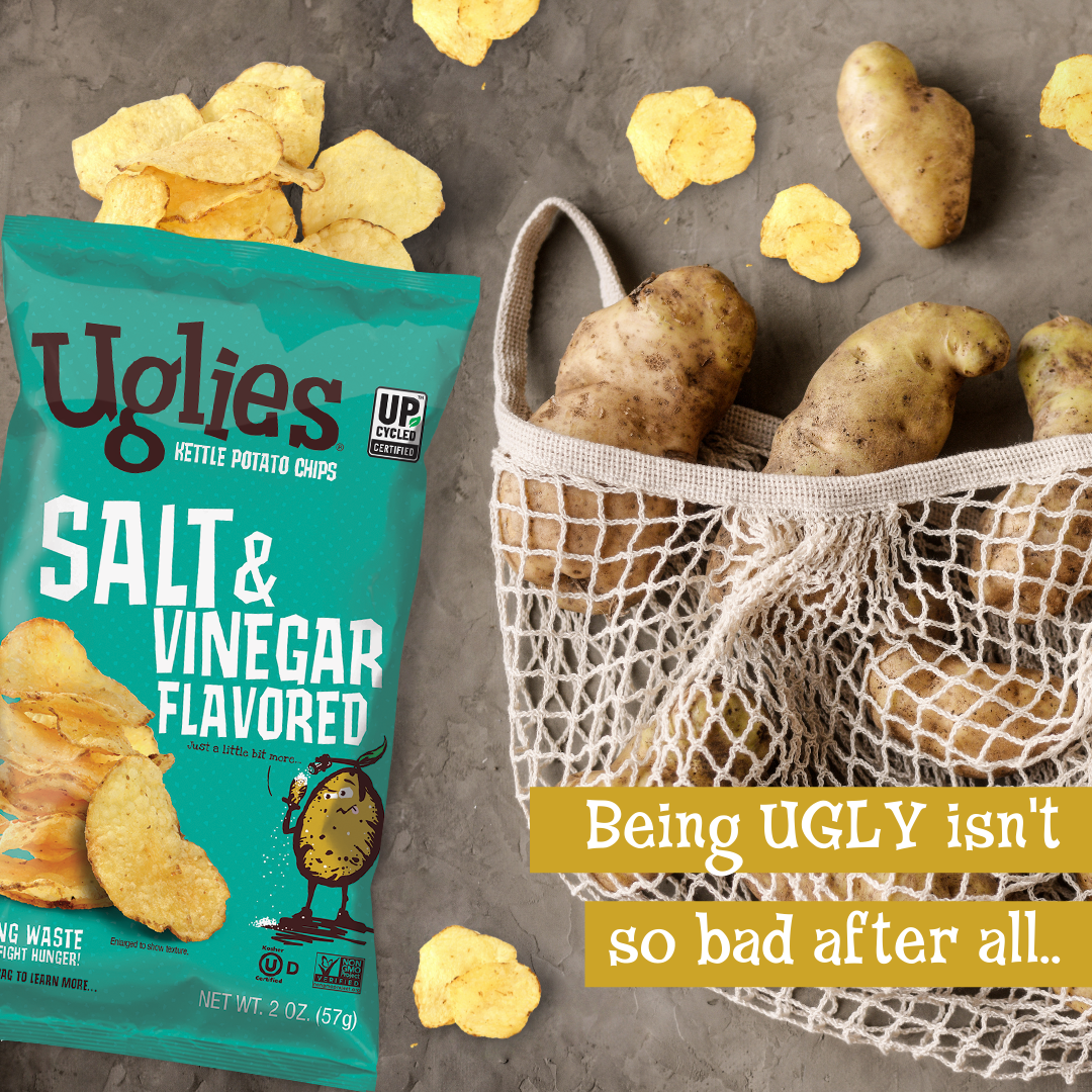 Uglies Kettle Chips - Wholesale Chips - Uglies 2oz Salt & Vinegar Kettle Cooked Potato Chips3