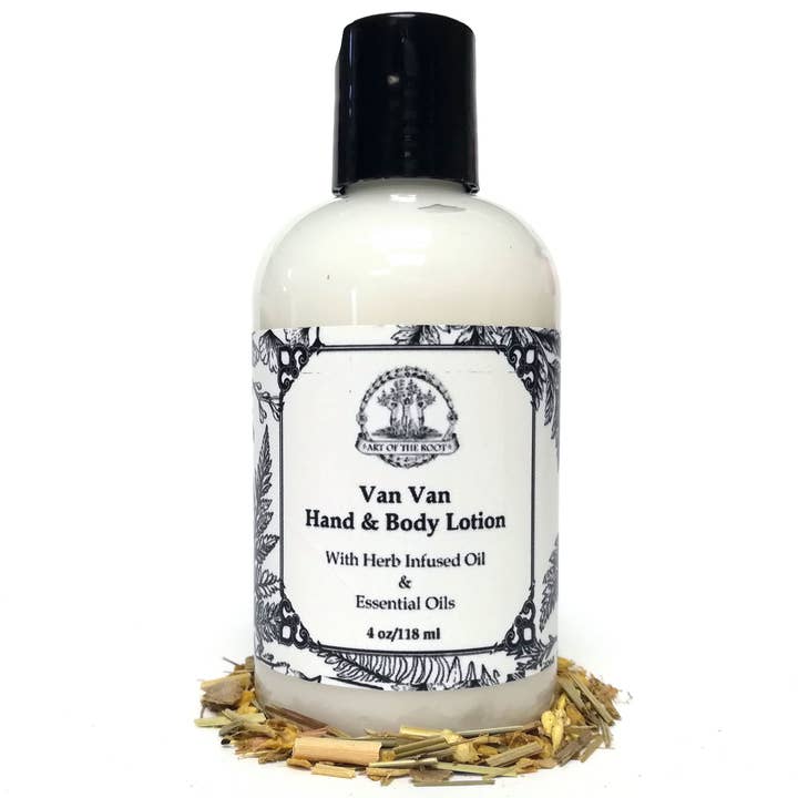 Art of the Root - Wholesale Hand & Body Lotion - Van Van Hand & Body Lotion for Good Luck, New Opportunities and Purification