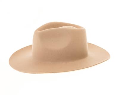 DNMC - Venta al por mayor Sombrero fedora - Mujer - Sombreros de Ranchero de Lana Australiana - Colores Medios - ¡Nuevos Tamaños!0