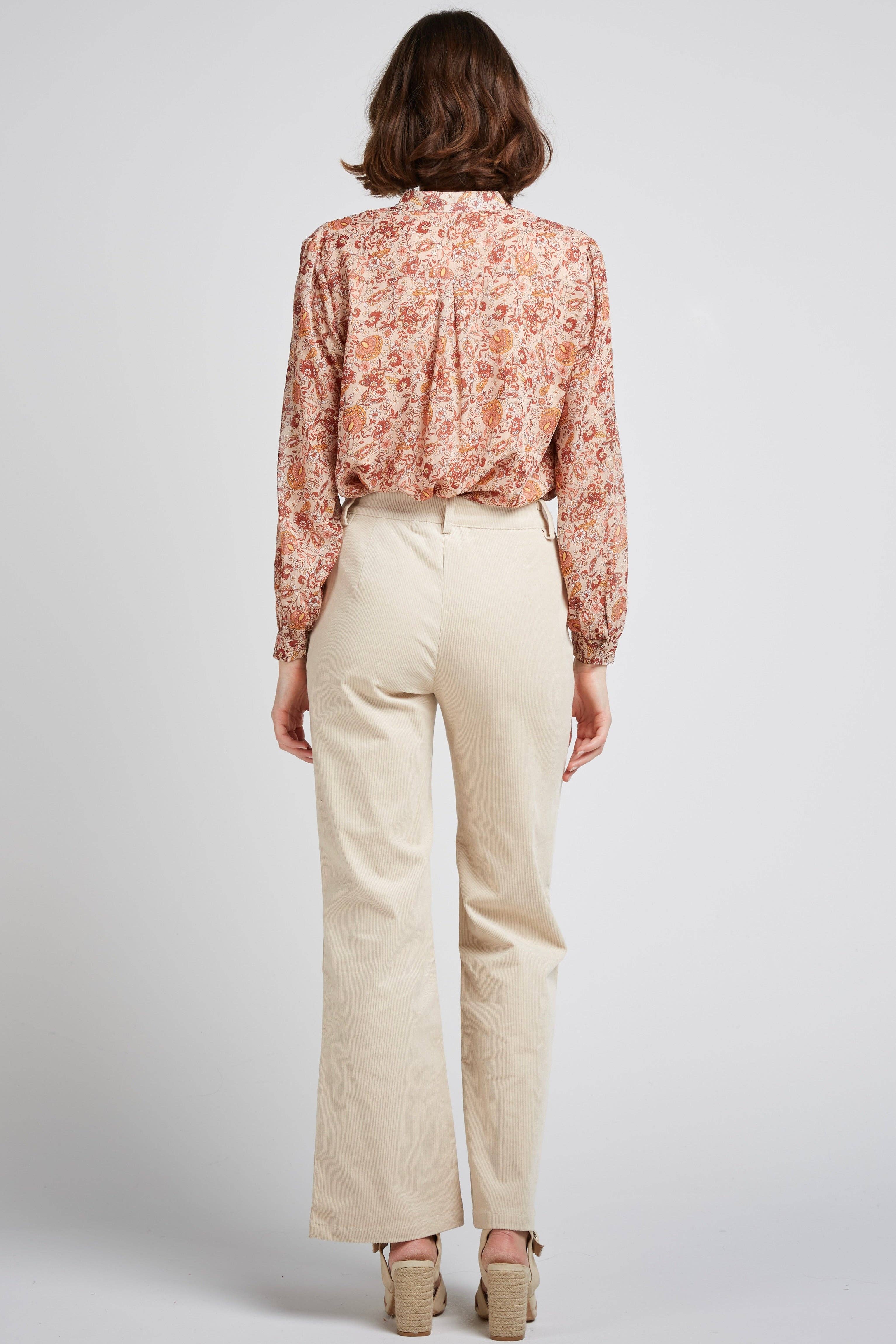 Andy & Lucy – Großhandel Hose – Damen – BRANDON - Samthose7