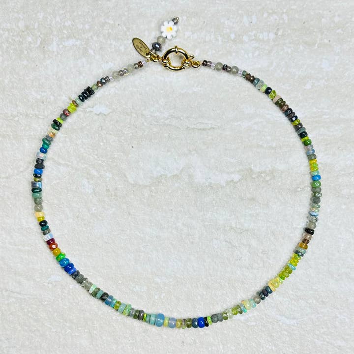 Neon Fantasy Etiopisk Opal Halskæde for engroshandel hos Clarke Palmer