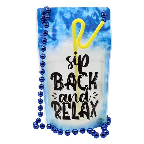 NeckSip - Vente Sacs pour bouteilles de vin - Sip Back And Relax - Sachets à boisson portables (12 oz | paquet de 2)1