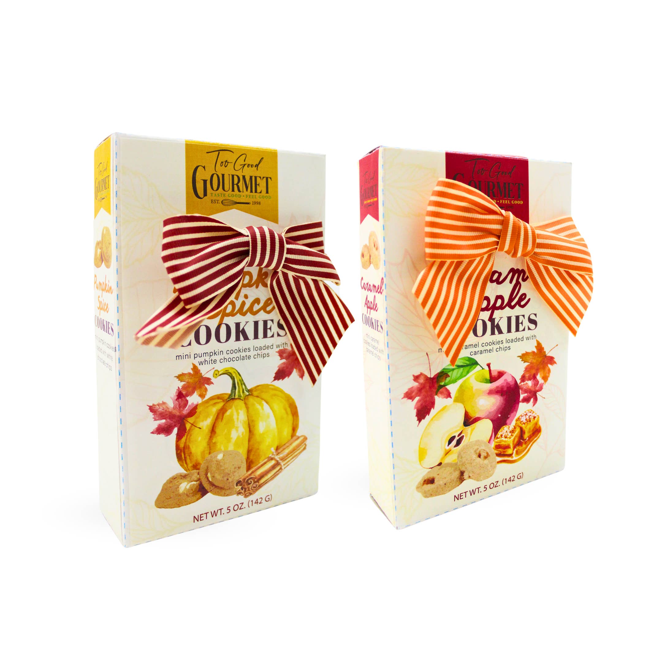 Too Good Gourmet - Wholesale Cookie - Mini Bite Size Cookies - Caramel Apple & Pumpkin Spice