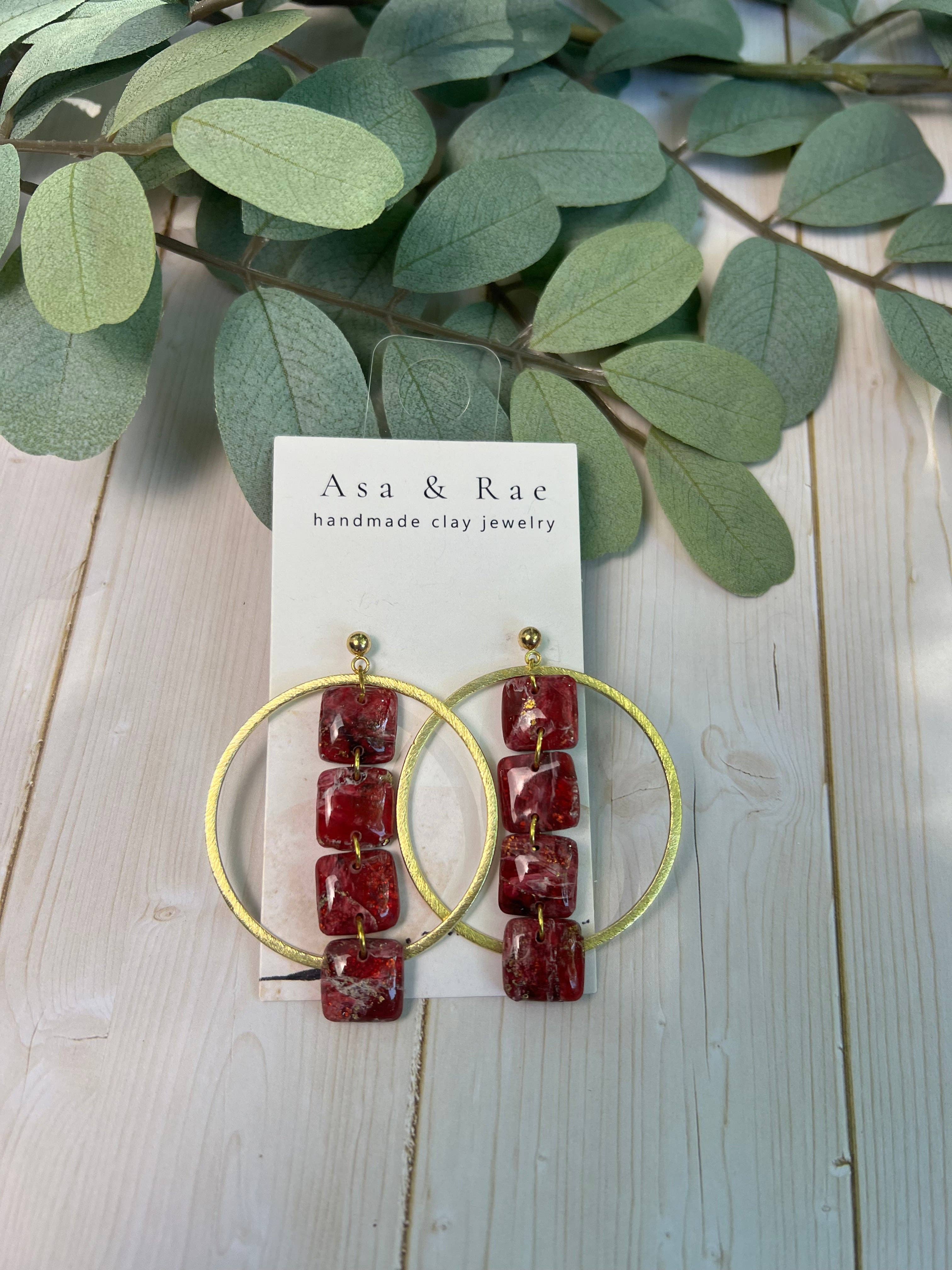 Asa&Rae - Wholesale Dangle Earrings - Waterfall Statement Dangle4