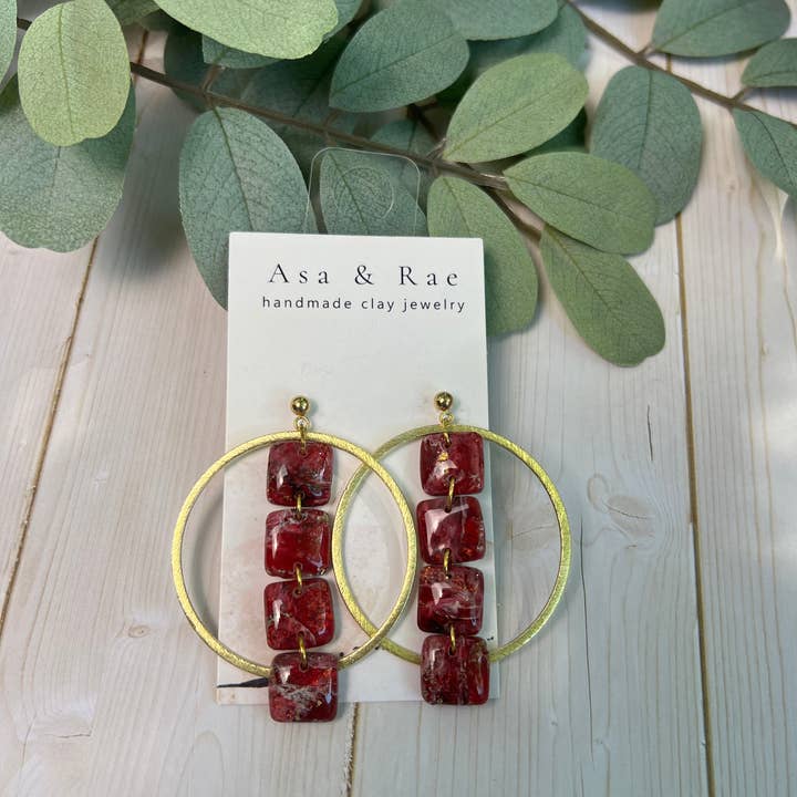 Asa&Rae - Wholesale Dangle Earrings - Waterfall Statement Dangle4