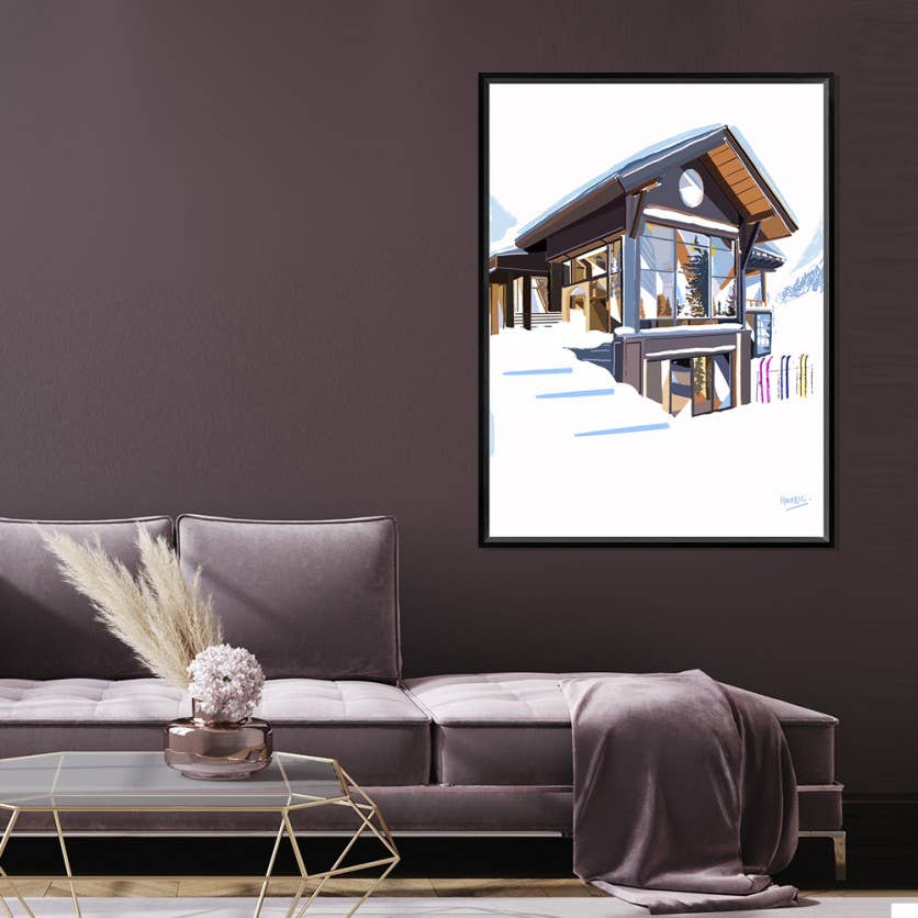 Atelier Contemporain - Wholesale Art Print - Fine Art Print - “The Chalet” - Jean-Philippe Henric12