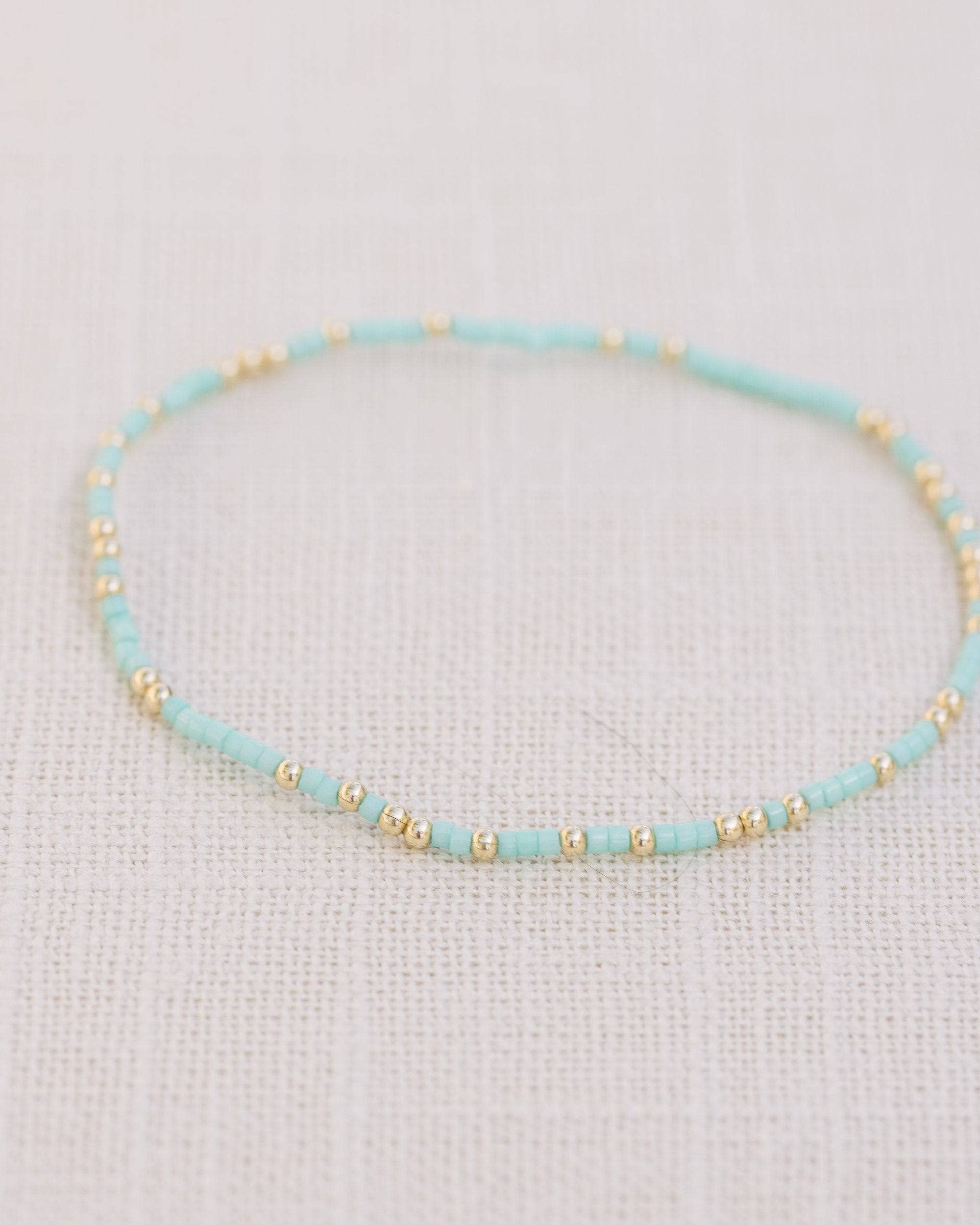 Coast and Cove - Wholesale Beaded Bracelet - Goldie Sprinkle - Teal5