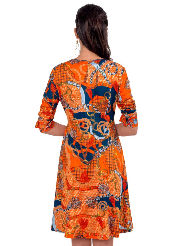 Gretchen Scott LLC - Wholesale Dress - Women's - Twirly Whirly Dress - Ditto7