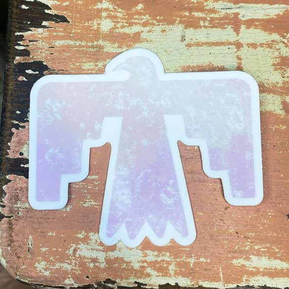 Spring Thunderbird Sticker for wholesale by Burro Threads Co.