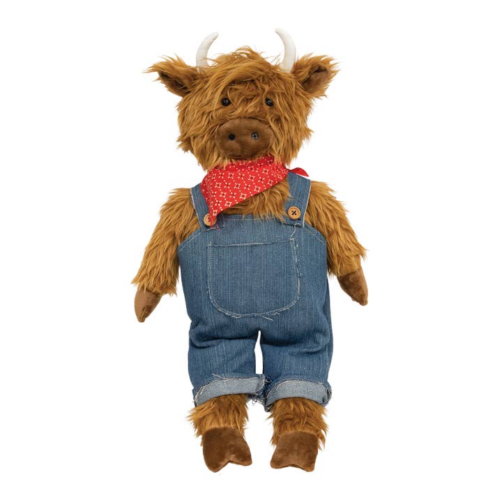 The Hearthside Collection - Wholesale Decorative Tabletop Object - Henry Highland Cow Doll