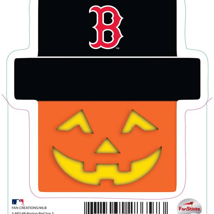 Boston Red Sox-MLB - Adesivo da 3 pollici per la vendita all'ingrosso da parte di Fan Creations