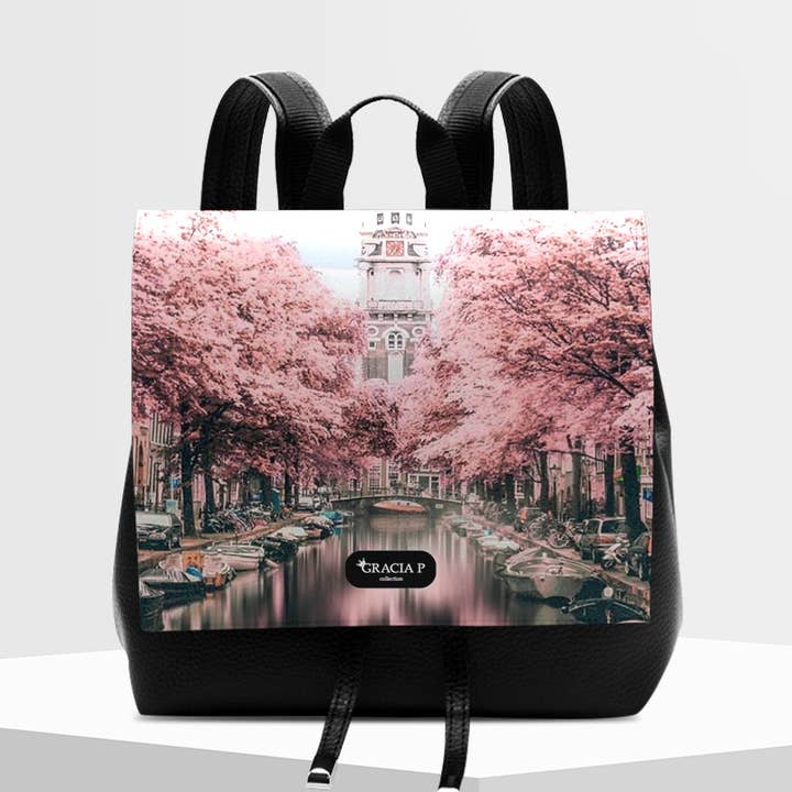 Molly Backpack by Gracia P - Italian Backpack - Holland City for wholesale by GLOBALSHOP SRL