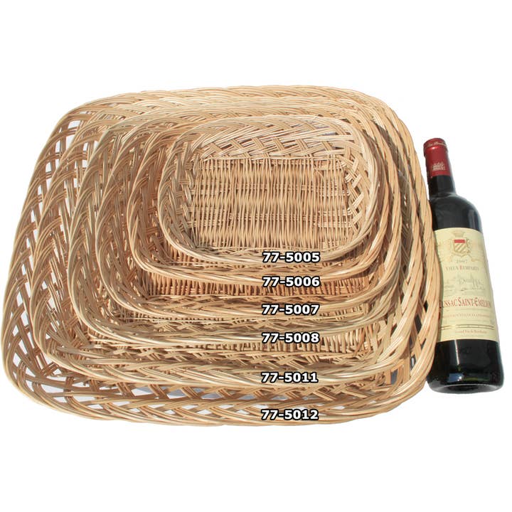 Candi Gifts – wholesale Basket – 10 x Lightweight Packing Trays, Wicker Gift Hamper Baskets15