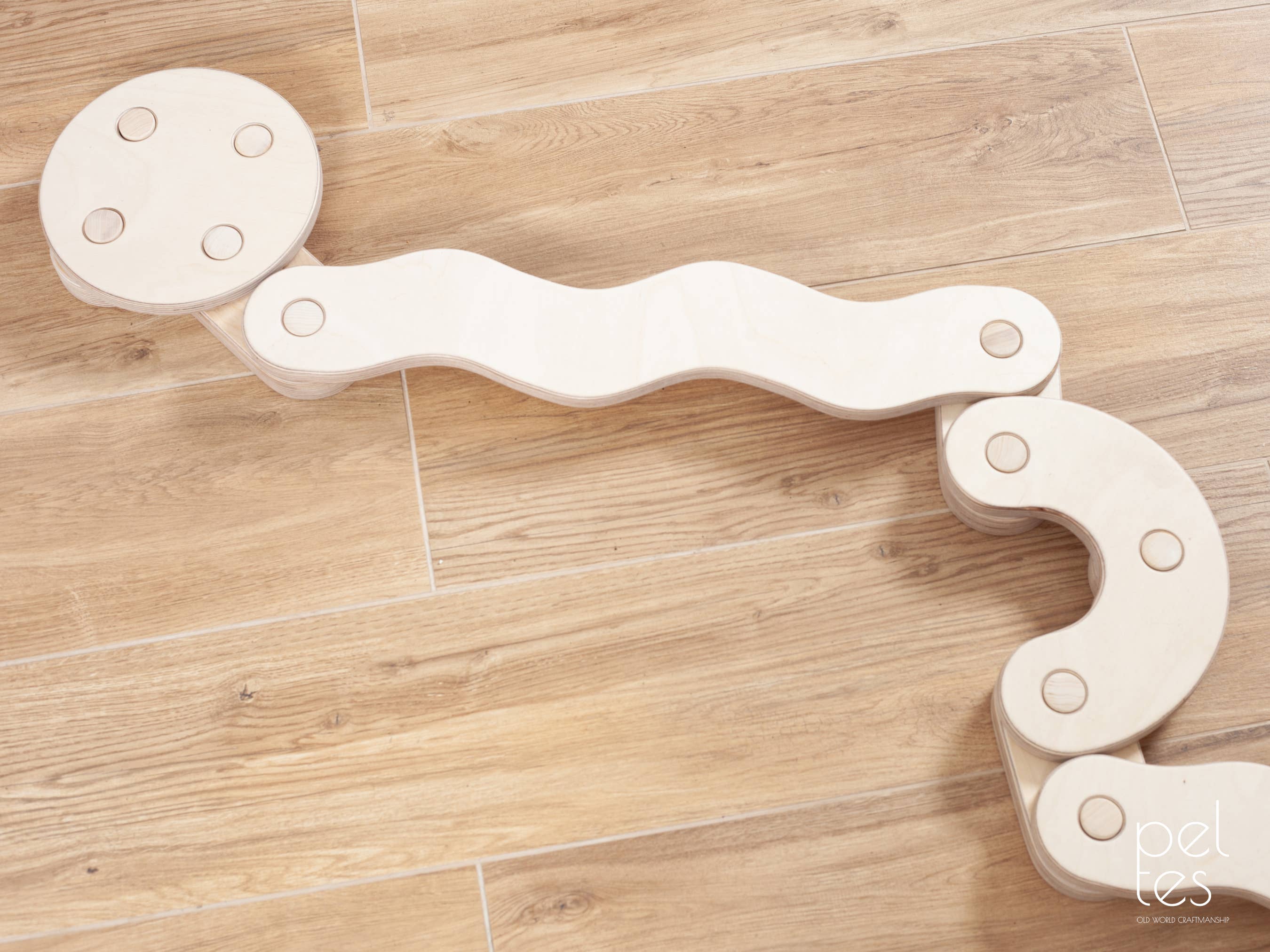 HappyMoon - Wholesale Wood Toy - Kids - PELTES® balance beams, Montessori Toy, Balance Board5