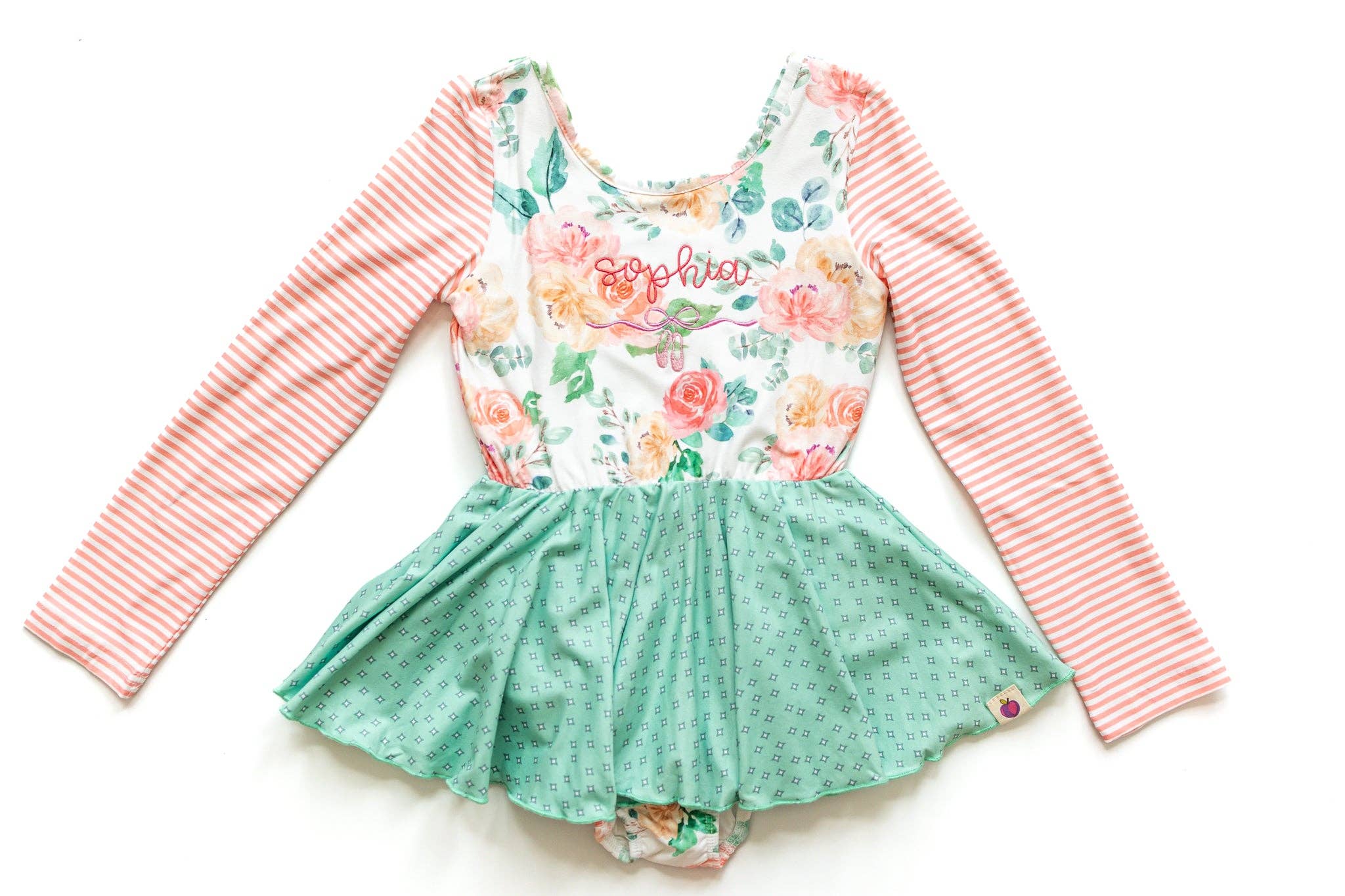 Cheeky Plum - Wholesale Leotard - Kids - Farrah Leotard - Peachy Keen6