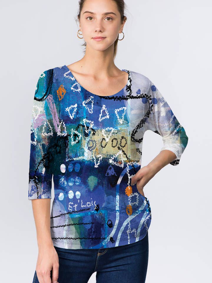 215 FIONA Top for wholesale by ET'LOIS