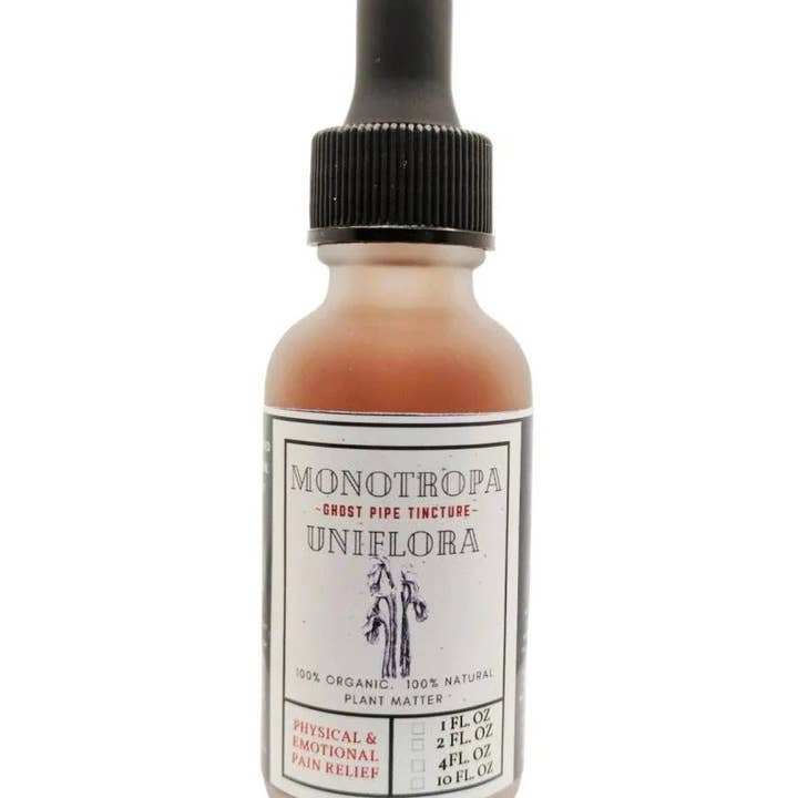 Back2Nature Herbals – wholesale Tincture – Organic Ghost Pipe (Monotropa Uniflora)2