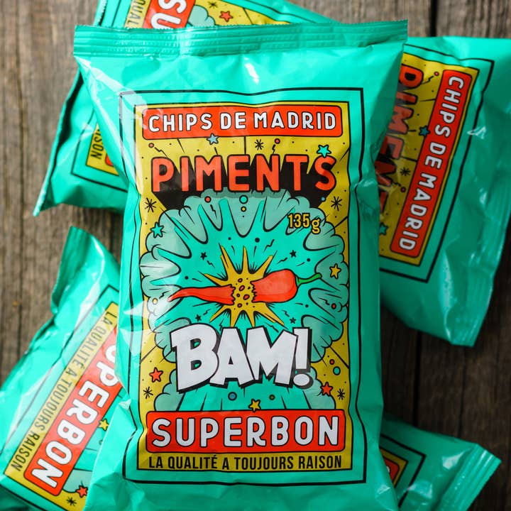 Superstories - Wholesale Chips - Chili Crisps 135g - Superbon0