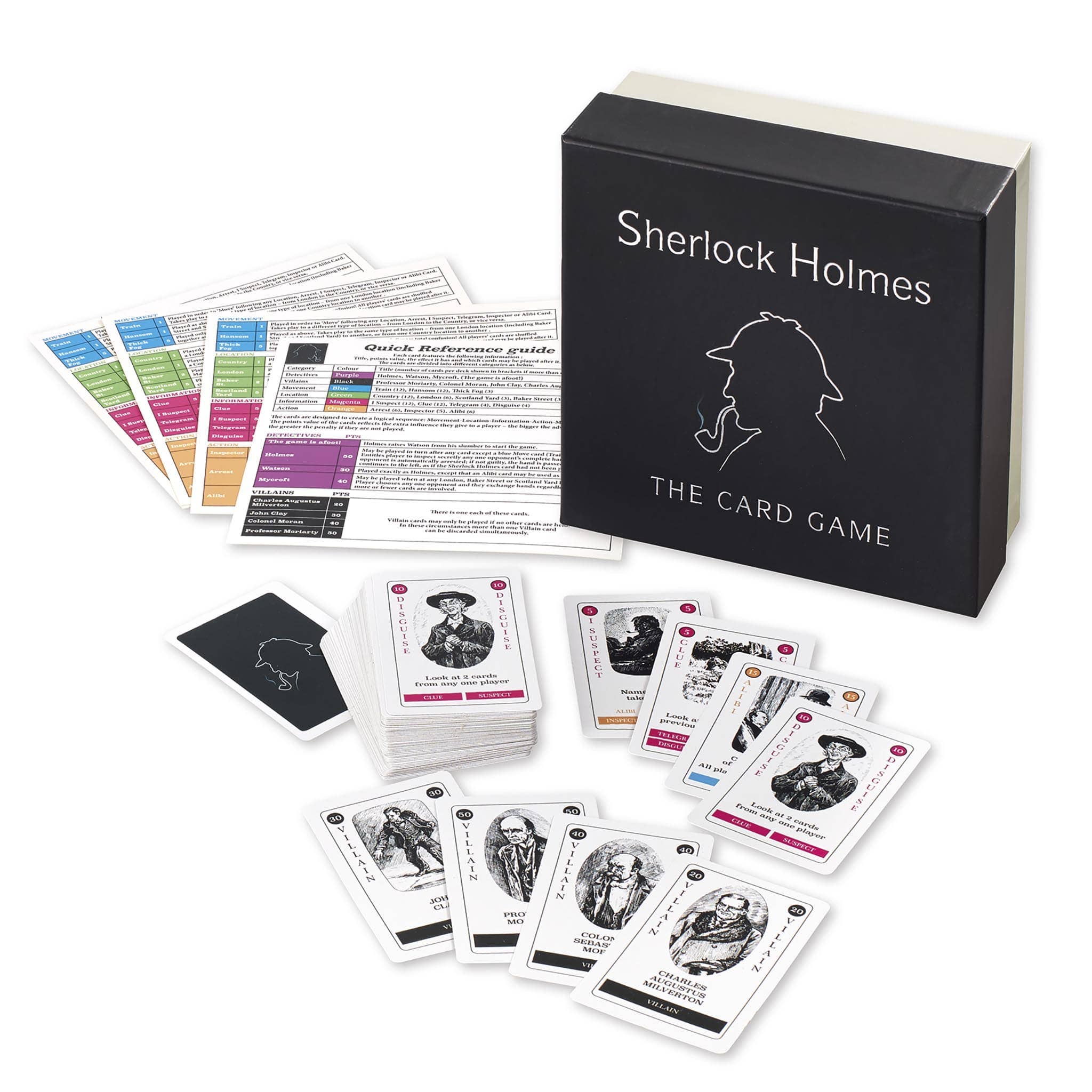 Gibsons Games Inc - Wholesale Card Game - Sherlock Holmes - The Card Game0
