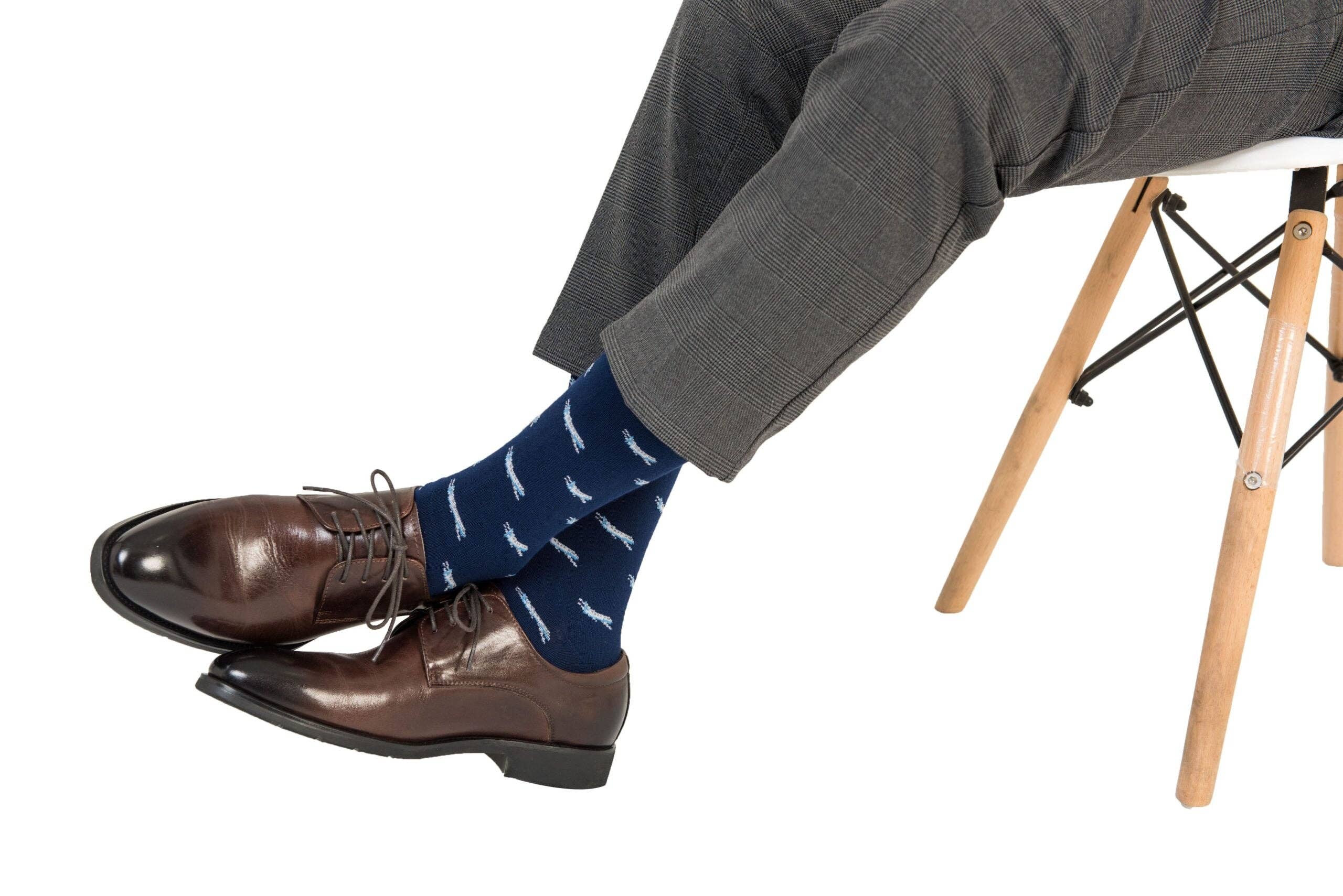 AusCufflinks – Meias - Homem por atacado – Meias para Aviões6