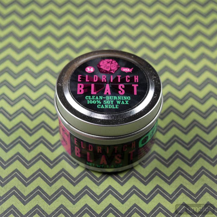 Game Master Dice - Wholesale Travel Candles - Eldritch Blast Gaming Candle