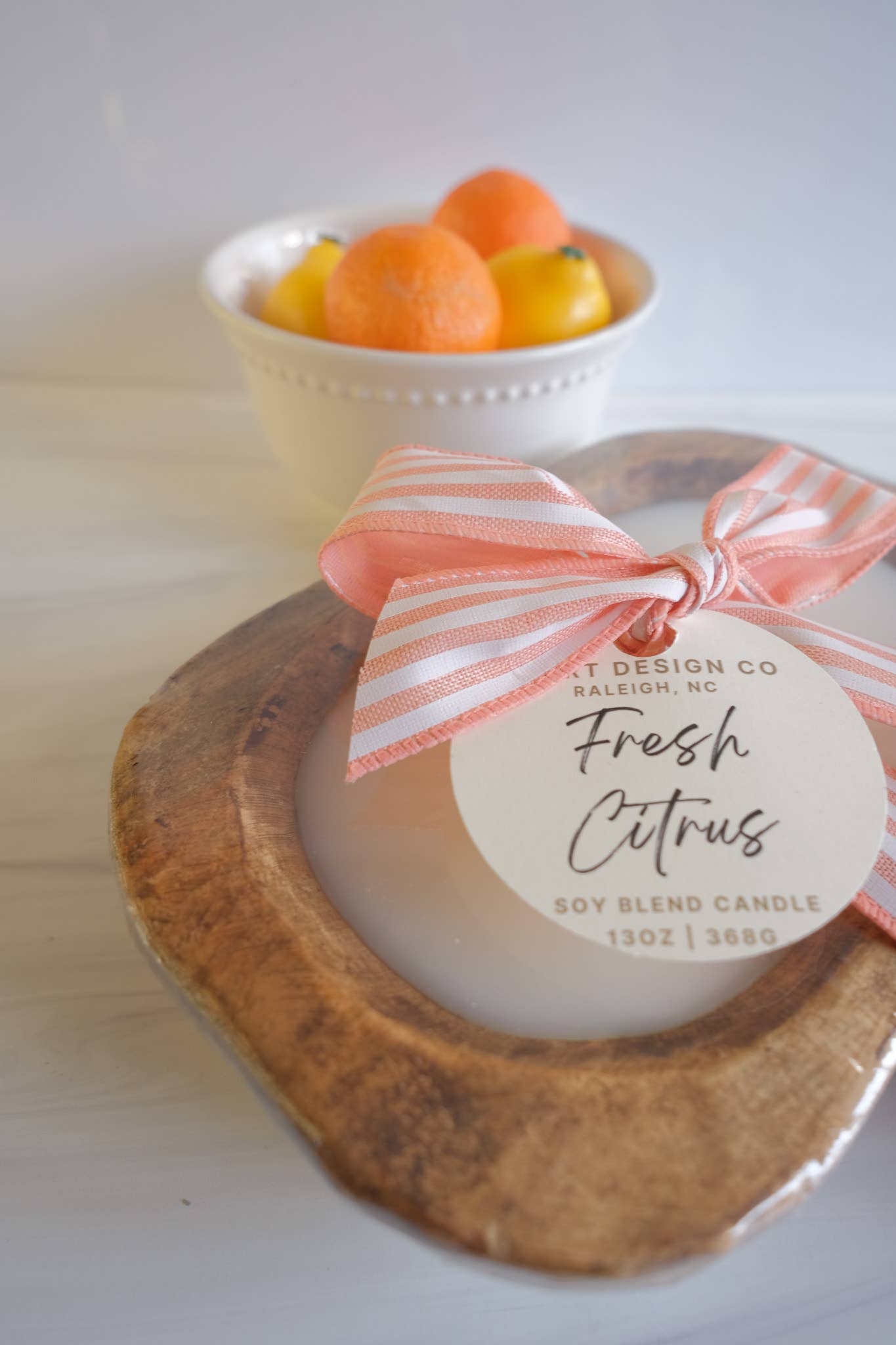 Hart Design Co – Vela em jarro/copo por atacado – Vela de Cítricos Frescos | Coleção Casa Fresca **MAIS VENDIDO1