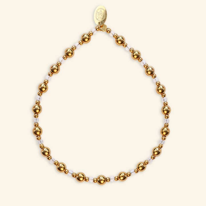 Refined Faceted Bracelet for wholesale by Mable Happiness