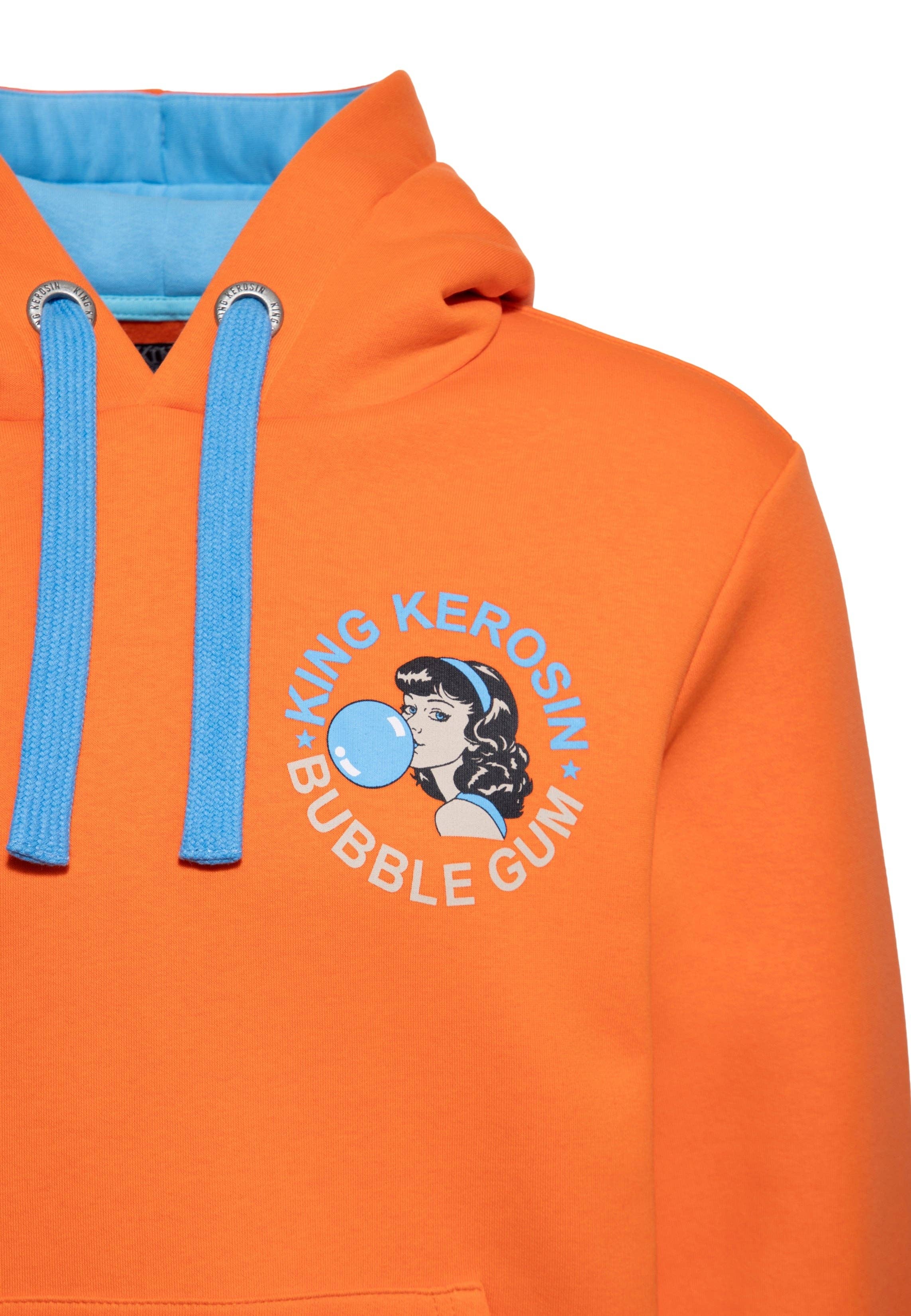 KING KEROSIN - Wholesale Hoodie - Men's - Hoodie "Bubble Gum"2