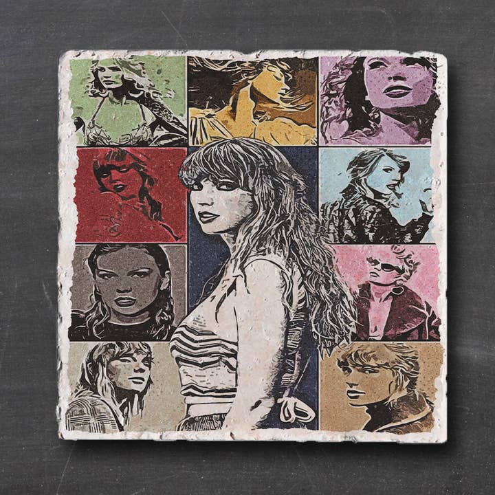 Black Angel Designs - Wholesale Coasters - Swiftie Art Coasters - Eras