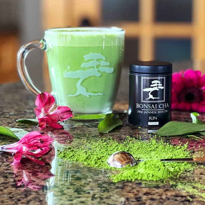 Bonsai Cha - Wholesale Health/Detox Tea - Rin Superior Ceremonial Grade Matcha Green Tea
