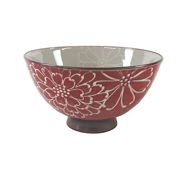 Urban Tokyo - Vente Assiettes/plats/bols de décoration - Bol à riz en porcelaine Japanese Botan Cosmos, 10 oz, 4,5 po D x 2,5 po H3