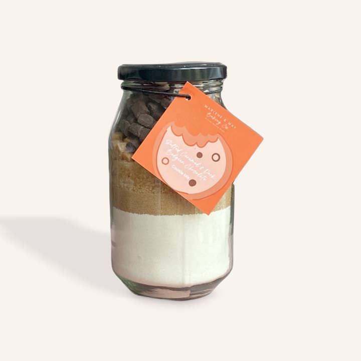 Marlene & May Baking Co - Wholesale Biscuit mix - Salted Caramel & Dark Chocolate Cookie Mix1