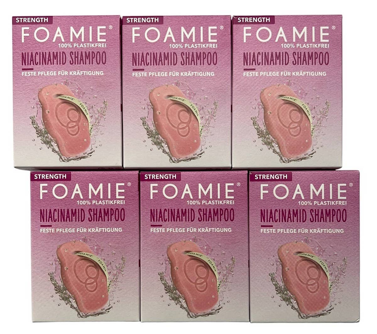 Salzmann Restwaren GmbH - Wholesale Shampoo Puck/Solid Shampoo - Foamie Niacinamide Shampoo solid, hair care, shampoo bar1