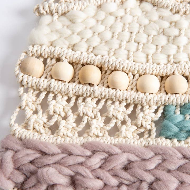 Wool Couture Company - Wholesale DIY Craft Kit - Macrame Weave Craft Kit5