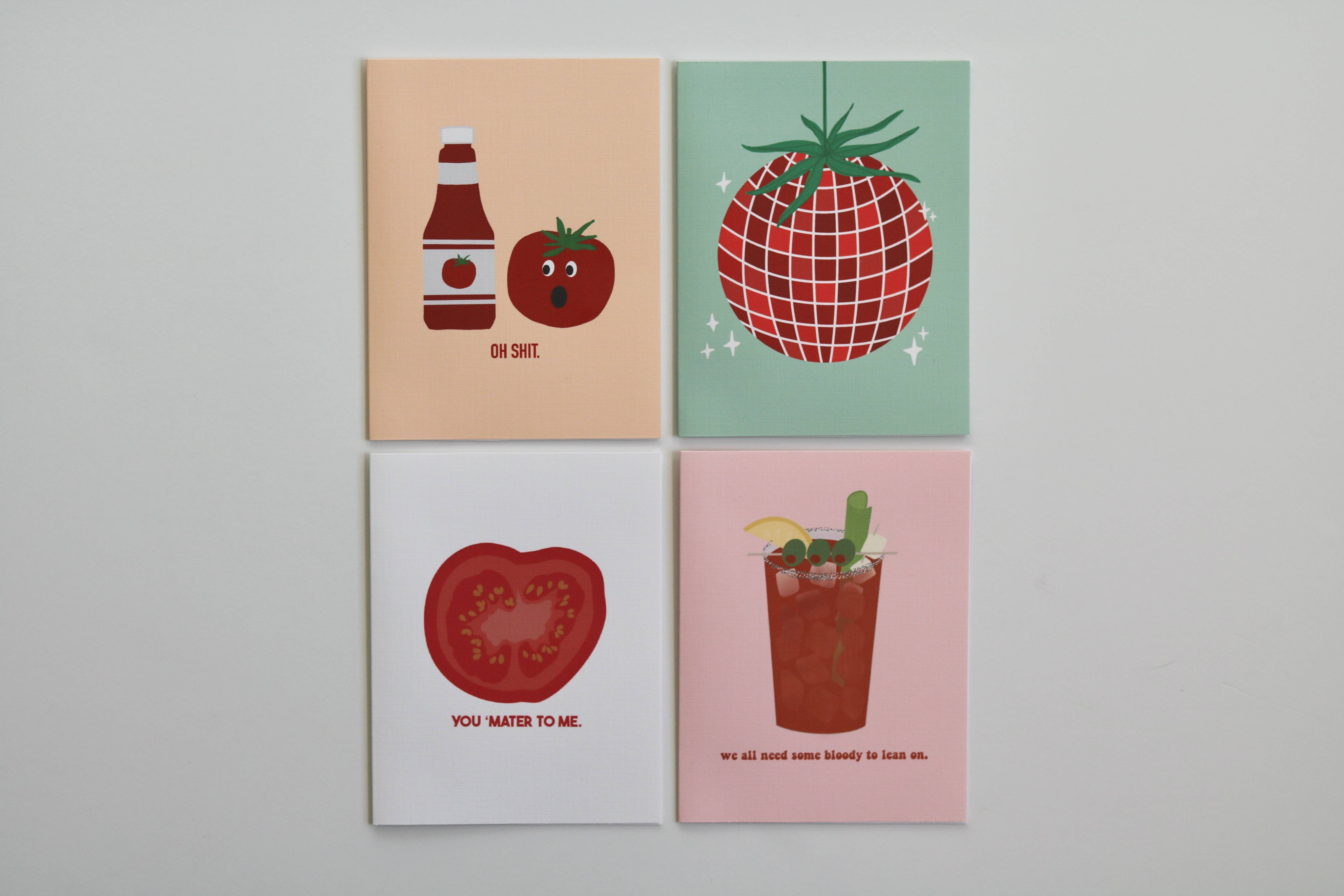 Kelly Scott Design Co - Wholesale Everyday Greeting Card - Bloody Mary Card -- Funny Cocktail Card // Cocktail Card3