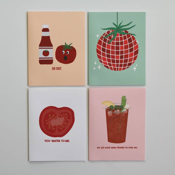 Kelly Scott Design Co - Wholesale Everyday Greeting Card - Bloody Mary Card -- Funny Cocktail Card // Cocktail Card3