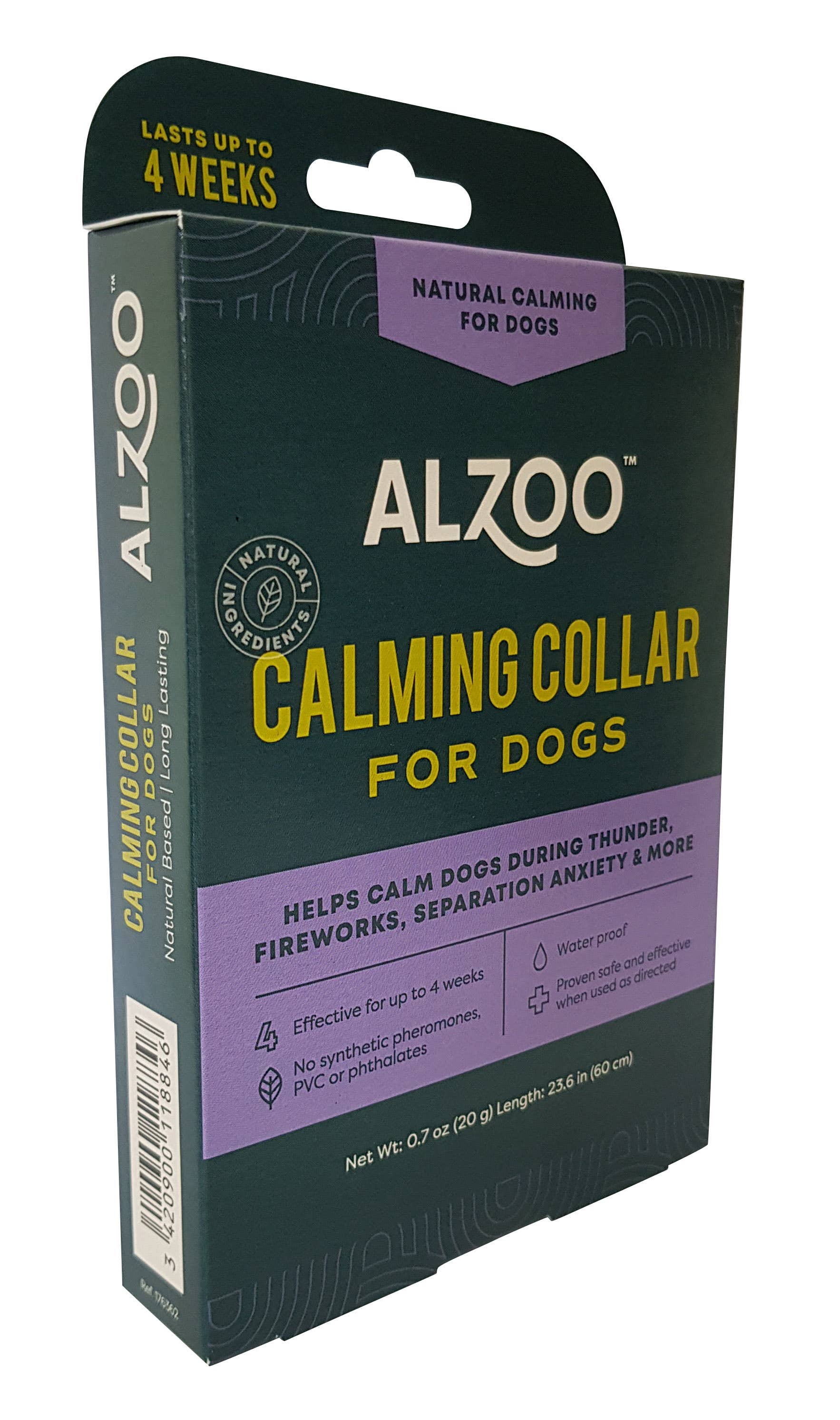 ALZOO - Wholesale Pet Collar - Dog - ALZOO Plant-Based Calming Collar for Dogs, 30days1
