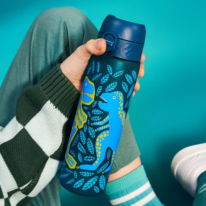 Ion8 BPA Free Recyclon Water Bottle - 18oz Dinosaurs for wholesale by Ion8