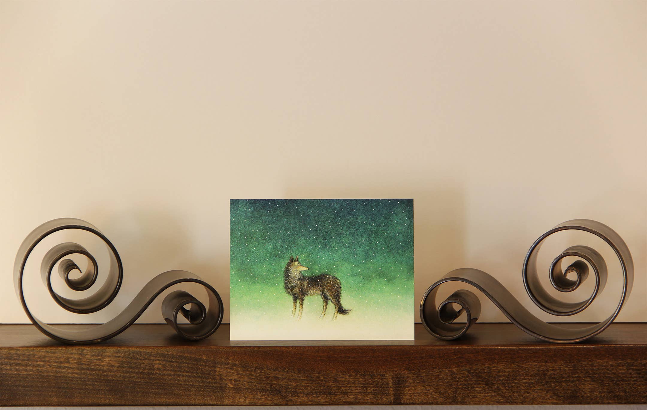 Obsolete World - Wholesale Everyday Greeting Card - To The Dark And The Snow That Falls2