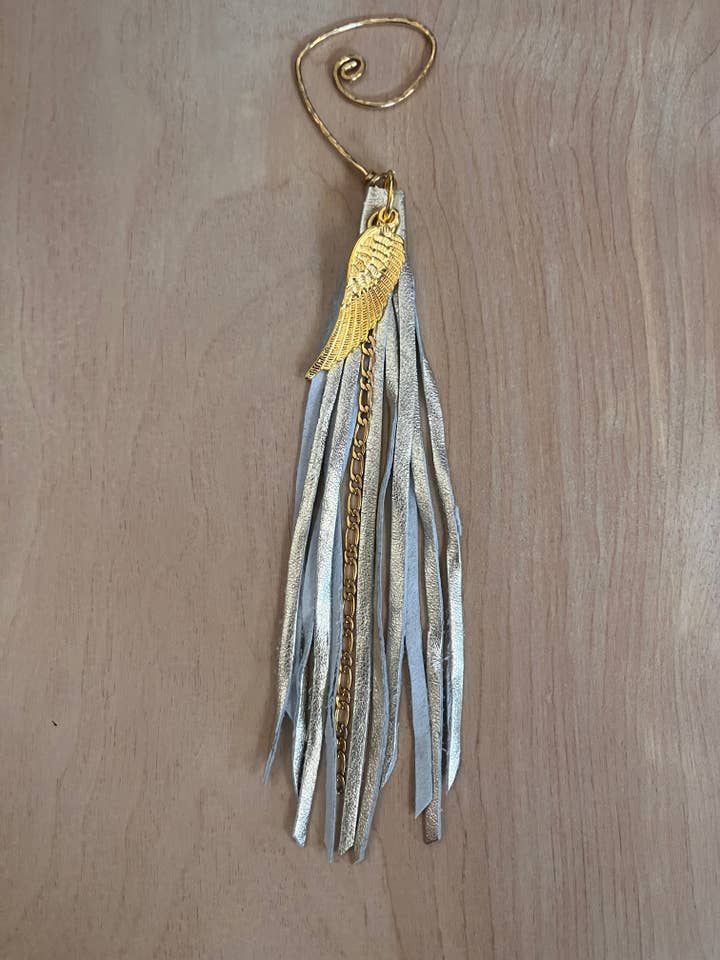 "Angels On Earth" Signature Ear Cuff ~ Champagne for wholesale by ONYX xoxo