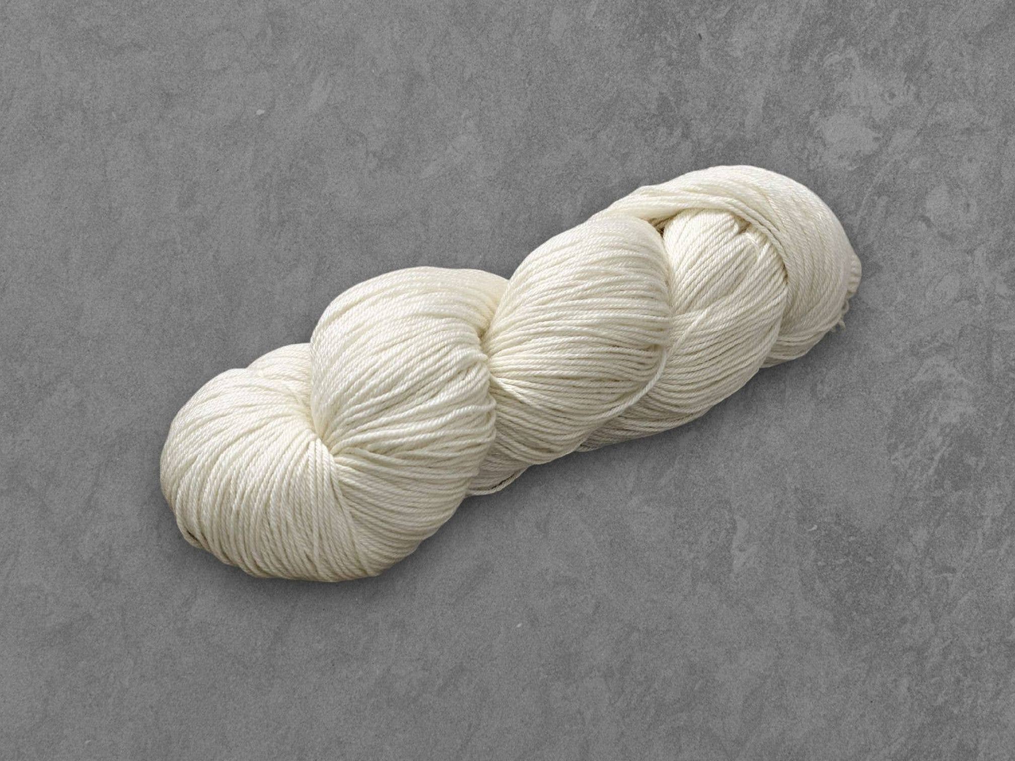 Rooster Undyed Yarns - Wholesale Yarn - Undyed Yarn: Bamboo Silk Sock Knitting Yarn1