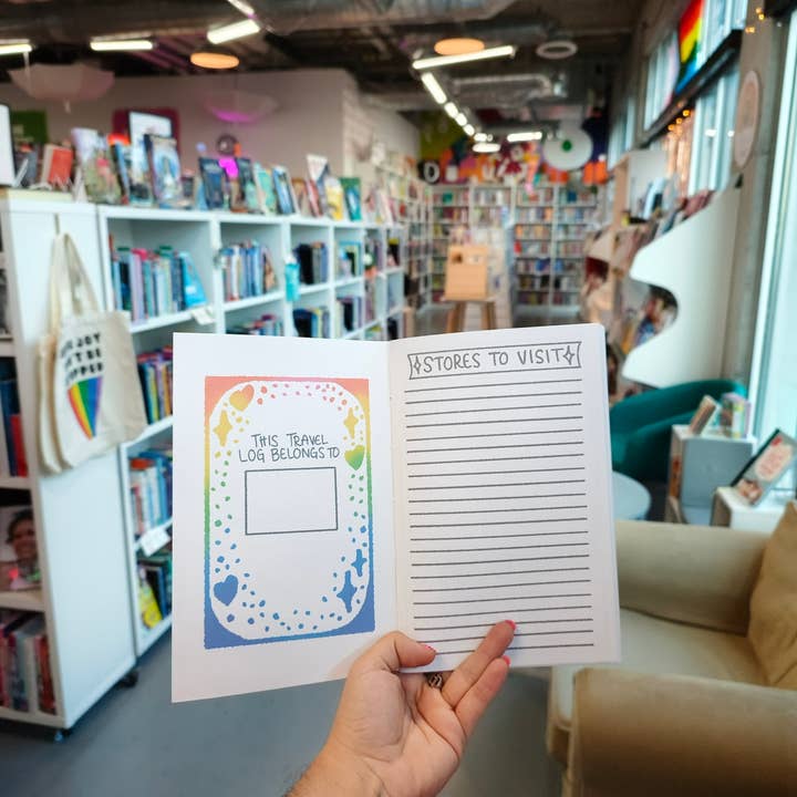 FalkenCraft - Wholesale Journal/Diary - Indie Bookstore Travel Log hand bound booklet11