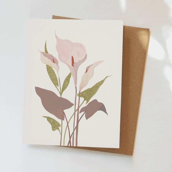 Elana Gabrielle - Wholesale Gewone wenskaart - Lily wenskaart0